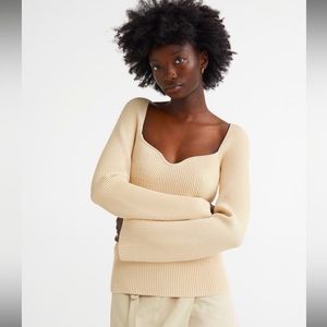 Rib Knit Top - NWT